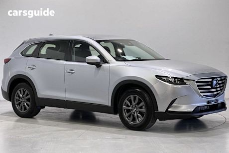 Silver 2022 Mazda CX-9 Wagon Sport (fwd)