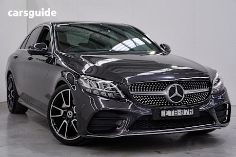 Grey 2021 Mercedes-Benz C200 Sedan