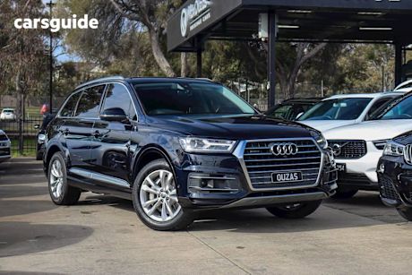 Blue 2016 Audi Q7 Wagon 3.0 TDI Quattro