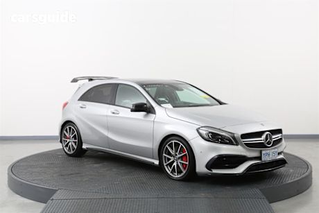 Silver 2017 Mercedes-Benz A45 Hatchback 4Matic