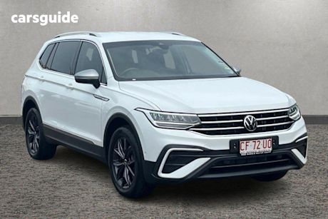 White 2022 Volkswagen Tiguan Wagon Allspace 110TSI Life