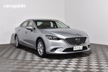 Silver 2015 Mazda 6 Sedan Touring