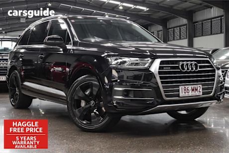 Black 2017 Audi Q7 Wagon 3.0 TDI Quattro (160KW)