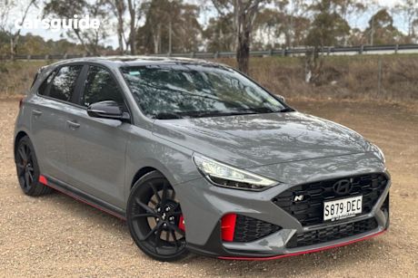 Grey 2024 Hyundai I30 Hatchback N Premium With Sunroof
