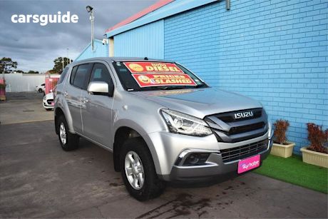 Silver 2021 Isuzu MU-X Wagon LS-M (4X2)