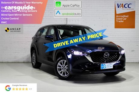 Blue 2023 Mazda CX-5 Wagon Maxx (fwd)