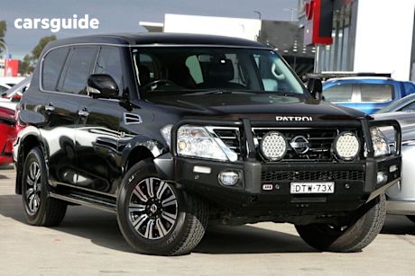 Black 2018 Nissan Patrol Wagon TI (4X4)