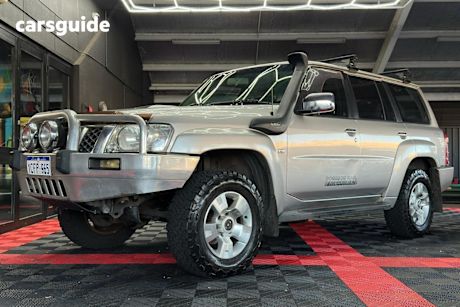 Silver 2009 Nissan Patrol Wagon ST (4X4)