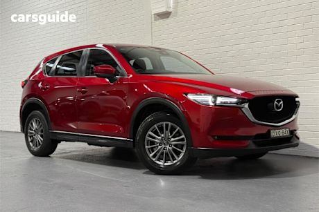Red 2018 Mazda CX-5 Wagon Maxx Sport (4X2)