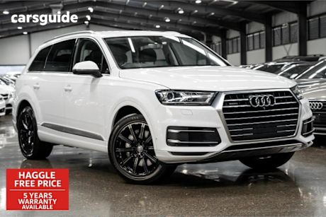 White 2015 Audi Q7 Wagon 3.0 TDI Quattro