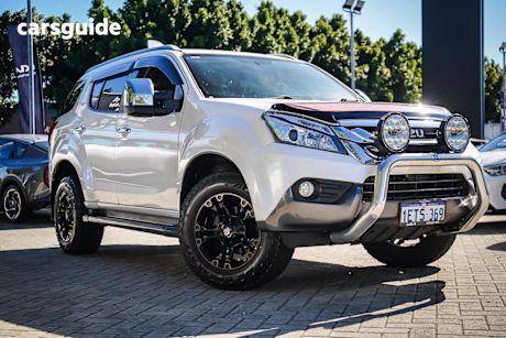 White 2015 Isuzu MU-X Wagon LS-T (4X4)