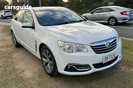 White 2014 Holden Calais Sedan