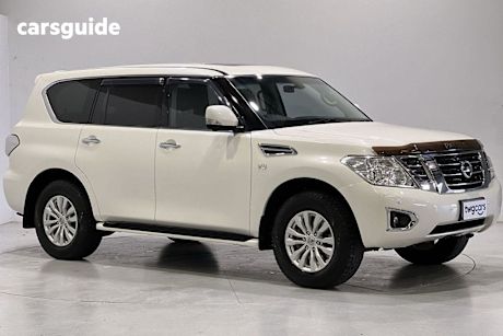 White 2019 Nissan Patrol Wagon TI (4X4)