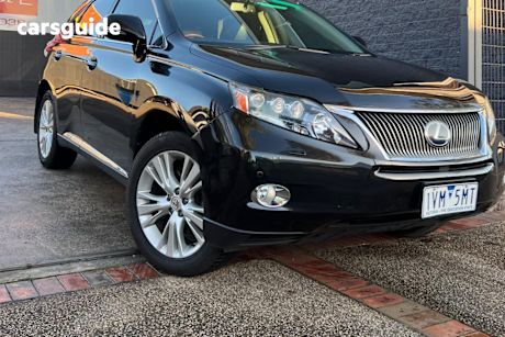Black 2011 Lexus RX450H Wagon Sports Luxury