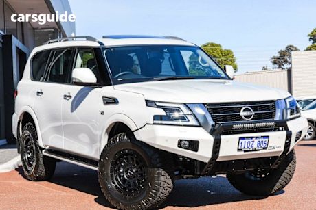 White 2024 Nissan Patrol Wagon TI-L (4X4)
