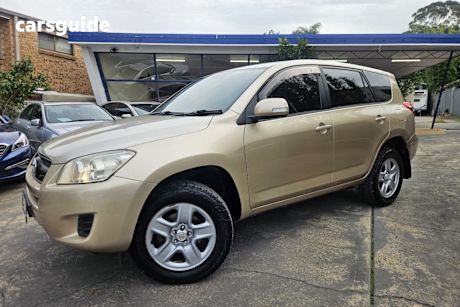 Gold 2008 Toyota RAV4 Wagon CV (4X4)