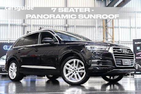 Black 2016 Audi Q7 Wagon 3.0 TDI Quattro