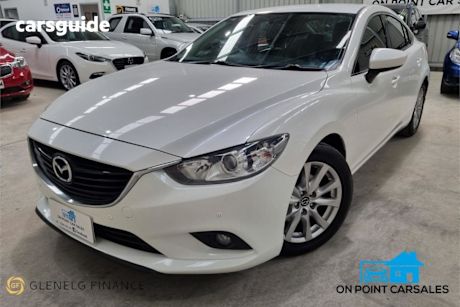 White 2013 Mazda 6 Sedan Touring