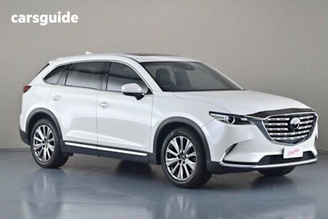White 2022 Mazda CX-9 Wagon Azami (awd)