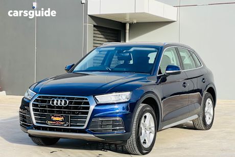 Blue 2017 Audi Q5 Wagon 2.0 TDI Quattro Design