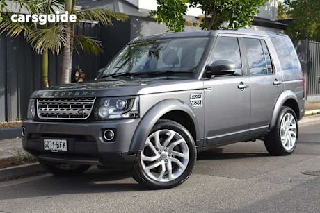 Grey 2014 Land Rover Discovery 4 Wagon 3.0 SDV6 HSE