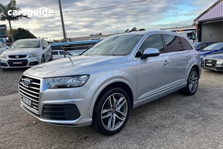Silver 2018 Audi Q7 Wagon 3.0 TDI Quattro