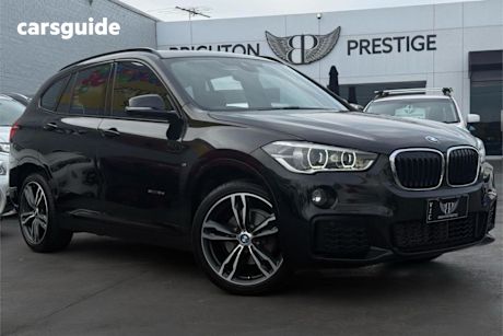 Black 2017 BMW X1 Wagon Sdrive 18D