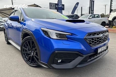 Blue 2022 Subaru WRX Sedan RS (awd)