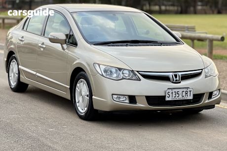 Gold 2008 Honda Civic Sedan Hybrid