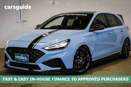 Blue 2021 Hyundai I30 Hatchback N Premium With Sunroof