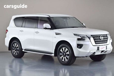 White 2020 Nissan Patrol Wagon TI (4X4)