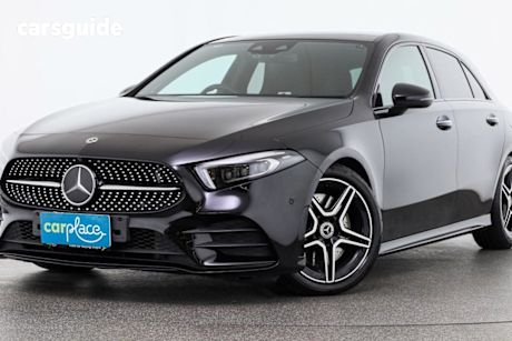 Black 2019 Mercedes-Benz A250 Hatchback 4Matic AMG Line