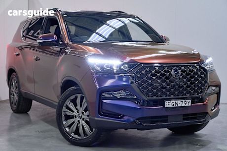 Black 2024 Ssangyong Rexton Wagon Ultimate Sport Pack (4WD)