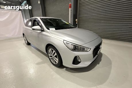 Silver 2017 Hyundai I30 Hatchback Active