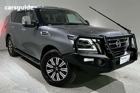 Grey 2020 Nissan Patrol Wagon TI (4X4)