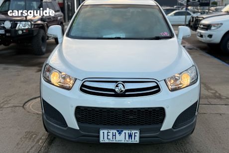 White 2015 Holden Captiva Wagon 7 LS (fwd)