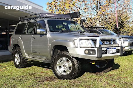 Silver 2013 Nissan Patrol Wagon ST (4X4)
