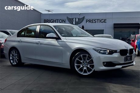White 2014 BMW 320I Sedan