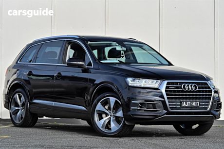 Black 2016 Audi Q7 Wagon 3.0 TDI Quattro