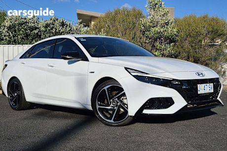 White 2021 Hyundai I30 Sedan N Line