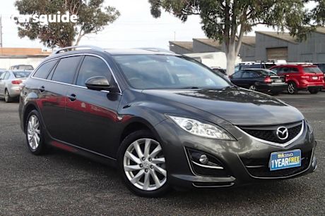 Grey 2012 Mazda 6 Wagon Touring