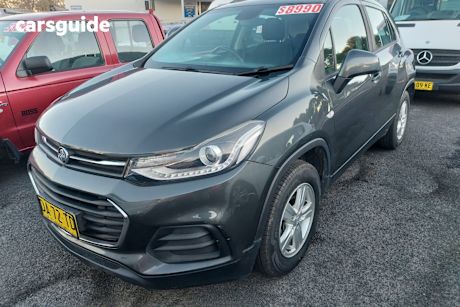 Grey 2017 Holden Trax Wagon LS