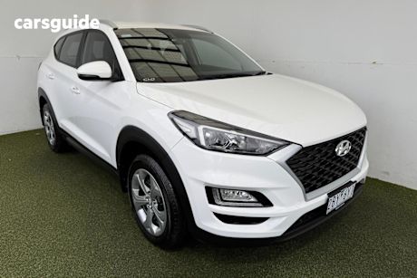 White 2019 Hyundai Tucson Wagon GO (fwd)