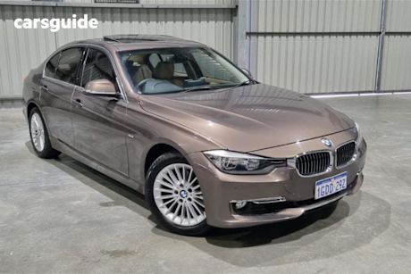 Brown 2012 BMW 320I Sedan