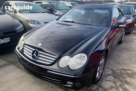 Black 2003 Mercedes-Benz CLK320 Coupe Elegance