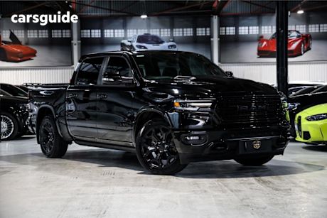 Black 2022 Ram 1500 Crew Cab Utility Limited Rambox (hybrid)