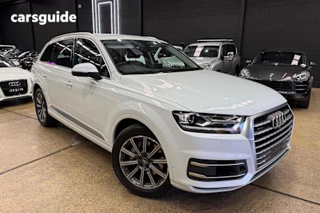 White 2017 Audi Q7 Wagon 3.0 TDI Quattro (160KW)