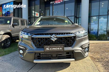 Blue 2024 Suzuki S-Cross Wagon Plus 2WD