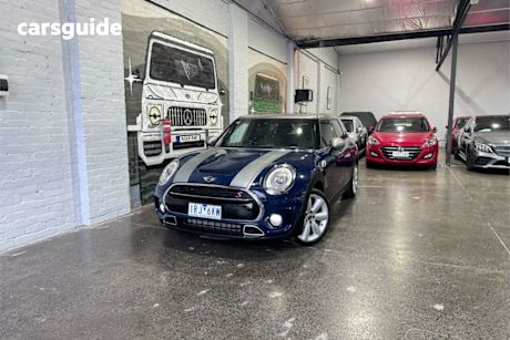 Blue 2016 Mini Clubman Wagon Cooper S