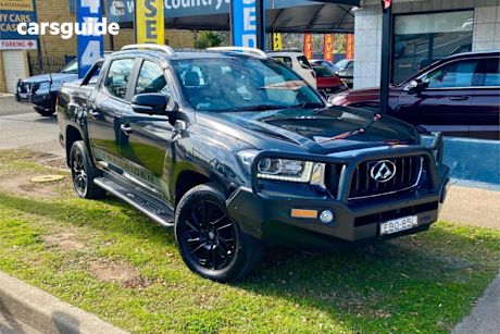 Black 2019 LDV T60 Double Cab Utility Trailrider (4X4)
